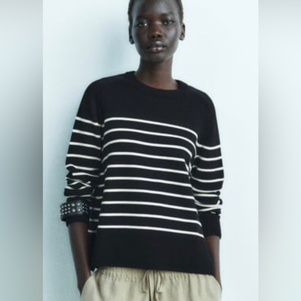 ZARA Striped Sweater